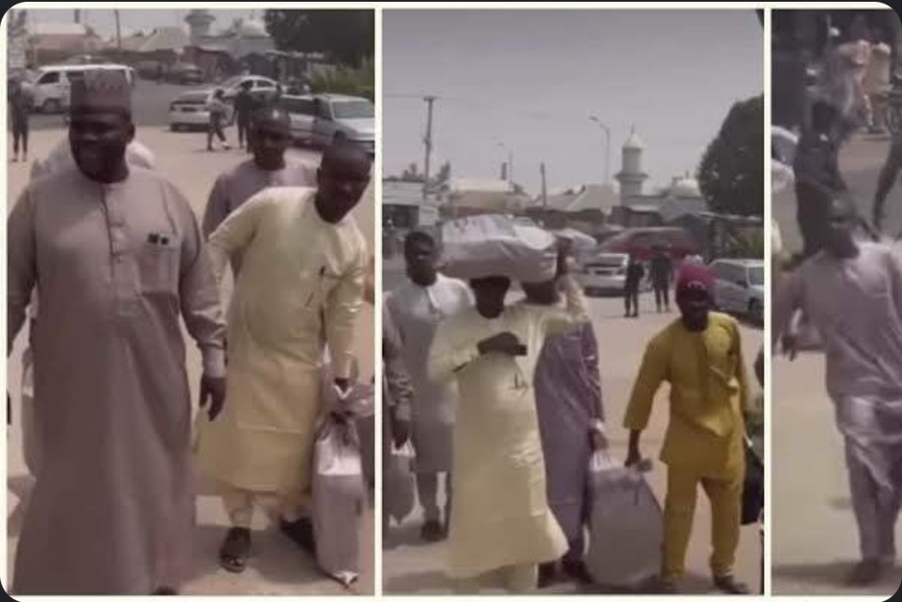 ISSUES EVERYWHER: MAN ARRIVES CBN OFFICE KANO, WITH HUGE SUM OF 50m