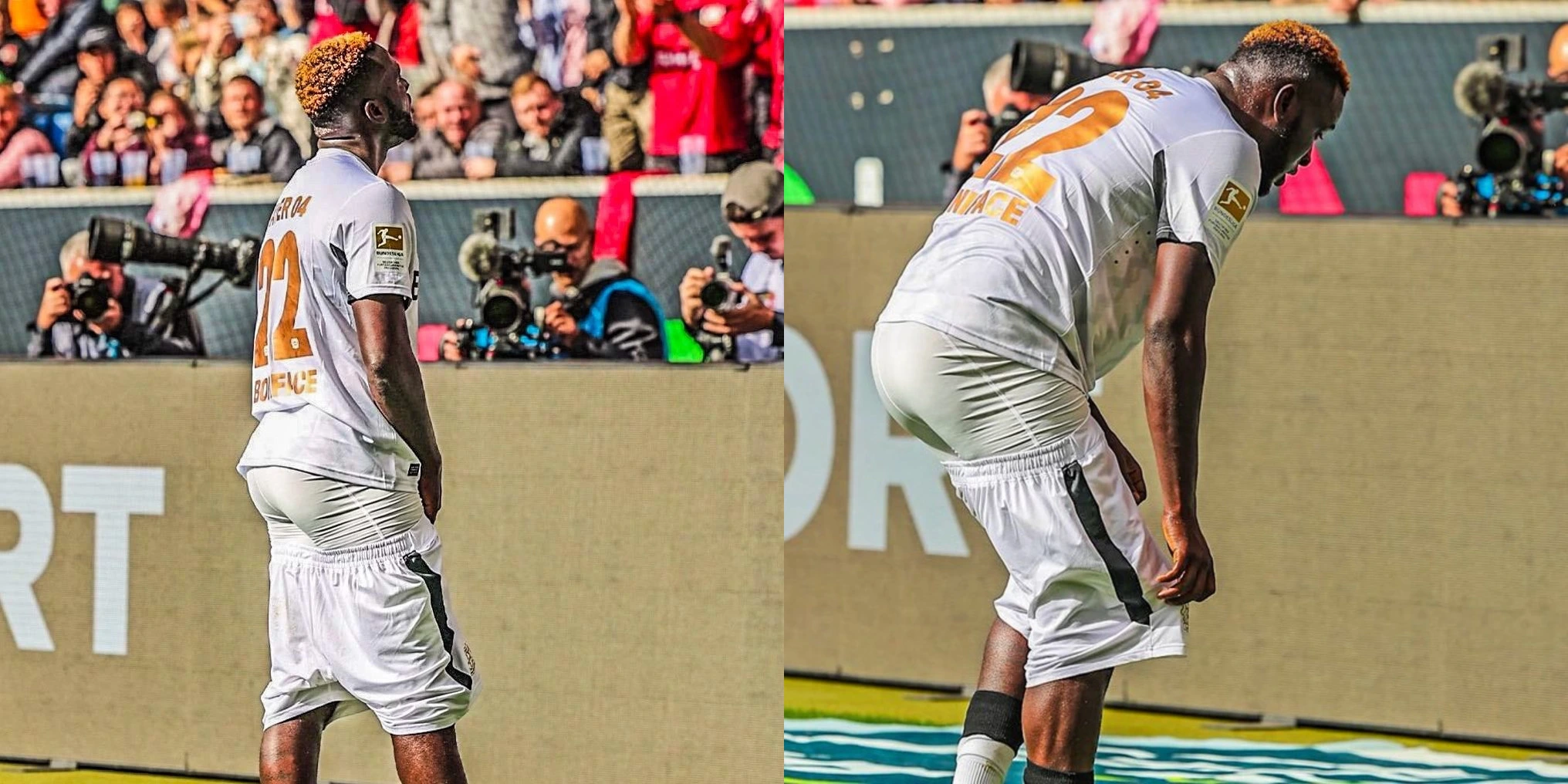 Nigerian Footballer Victor Boniface Explains His Unique Goal Celebration