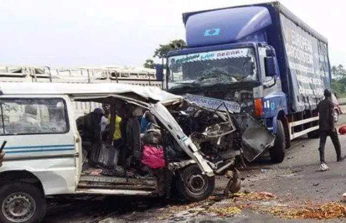 Trailer Crash Claims Six Lives at Second Rainbow, Lagos