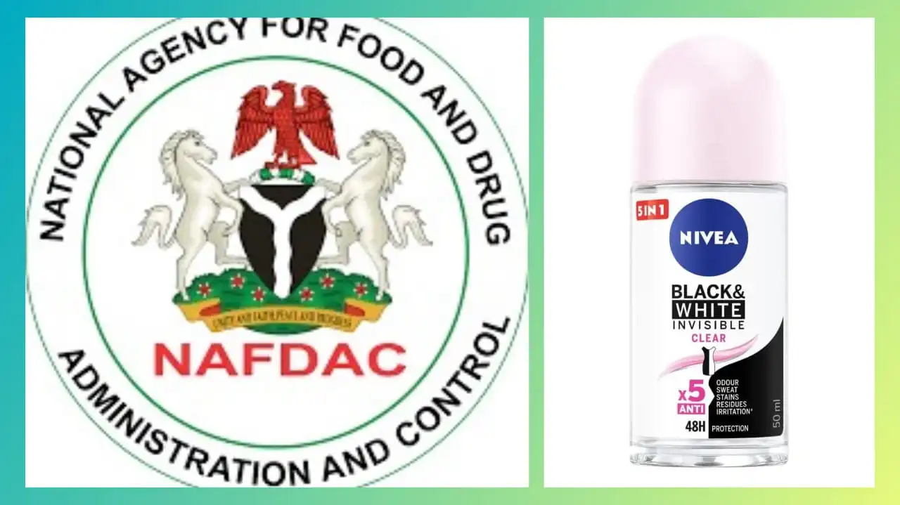 NAFDAC Recalls Nivea Deodorant Over Harmful Chemicals