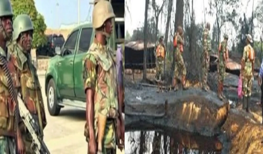 Nigerian Army Seizes 230,000 Liters of Stolen Oil, Shuts 37 Refineries