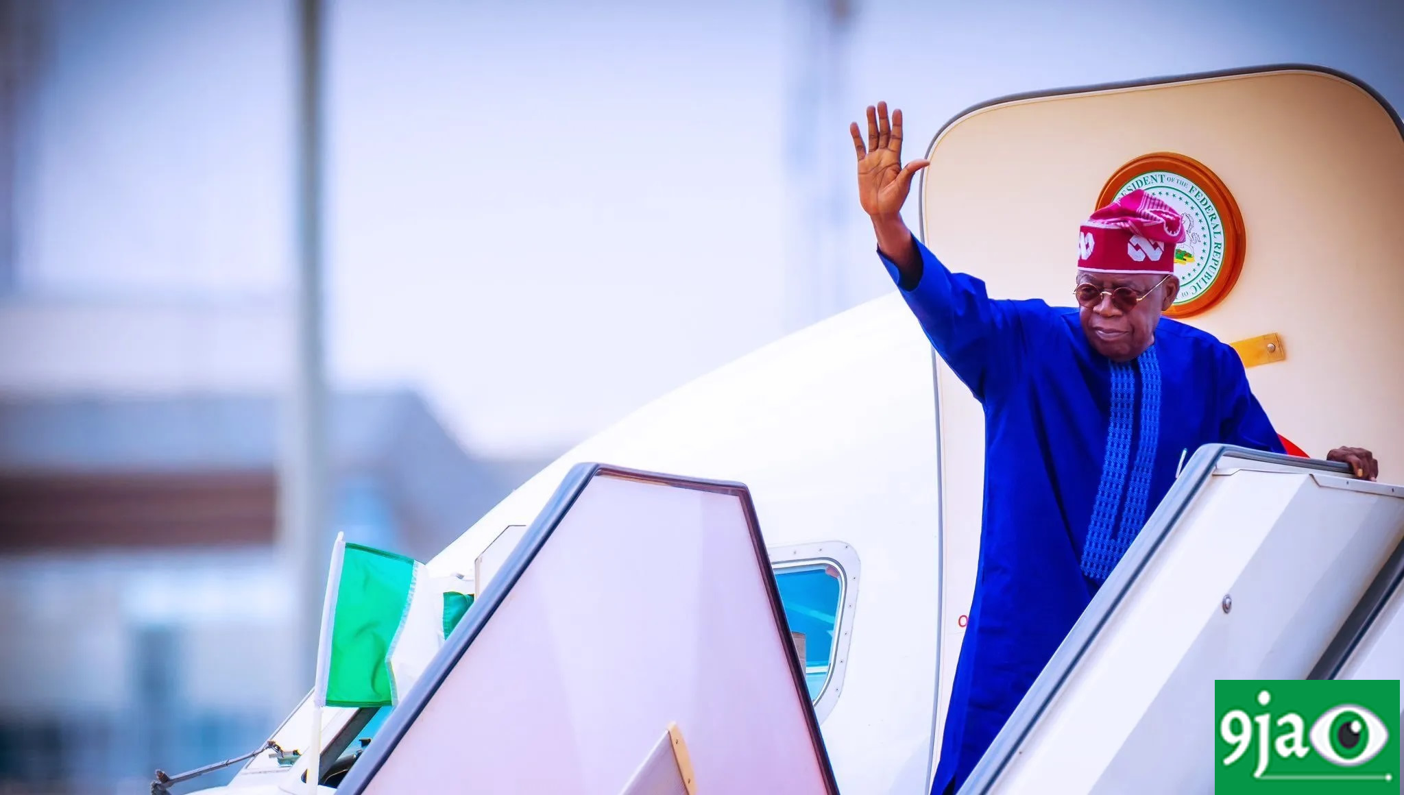 President Tinubu Departs UK for France After Two-Week Working Vacation