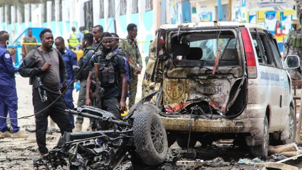Suicide Bombing Rocks Café in Mogadishu, Leaving 7 Dead and 6 Injured