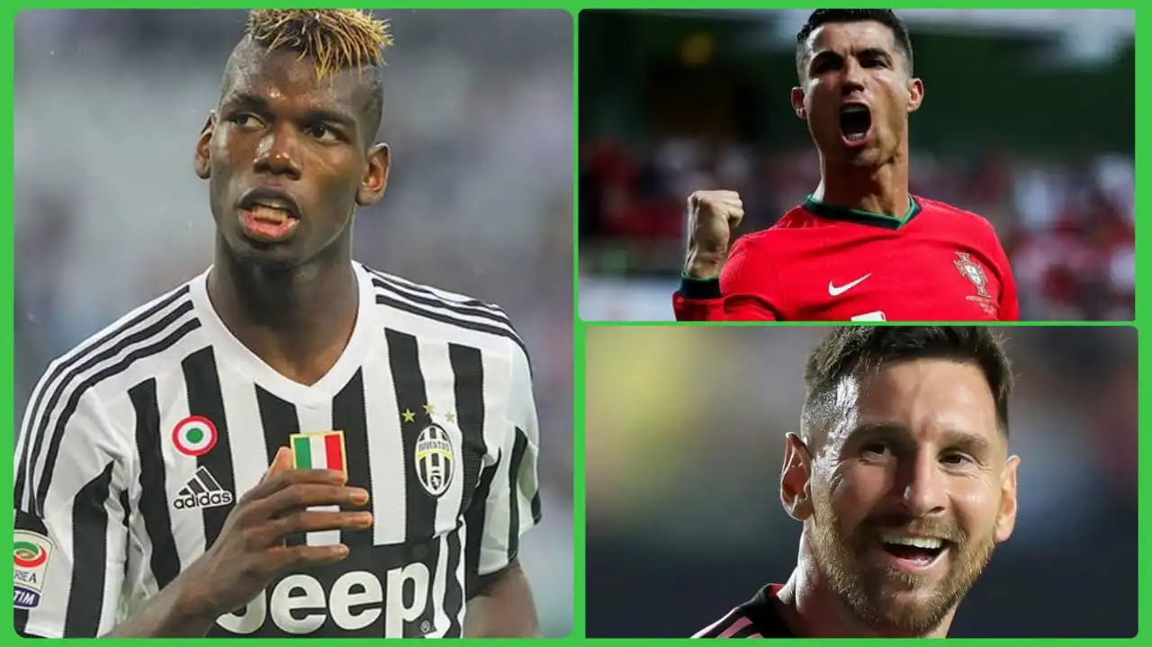 Paul Pogba Picks Between Messi and Ronaldo